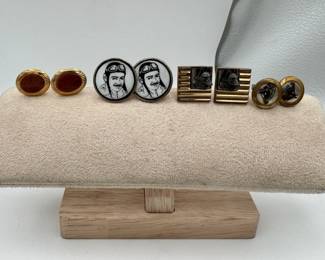 Four Pairs Of Anson Mens Cufflinks