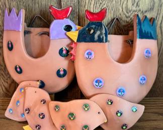 Salamander Clay Chickens
