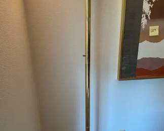 Dimmable Brasstone Floor Lamp