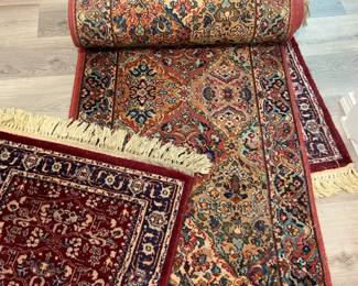 Three Karastan Wool Pile Area Rugs 2 67 X 130 1 26 X 12 Ft