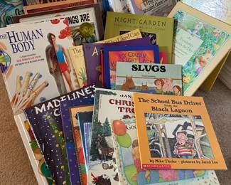 Huge Lot Of Childrens Books Hardback Paperback