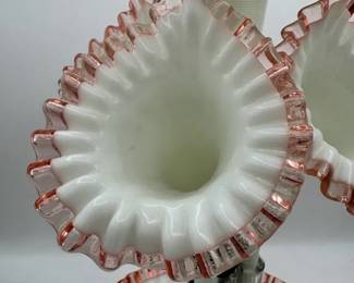 Fostoria Hobnail Vase