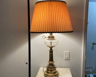 Vintage Stiffel Brass Table Lamp