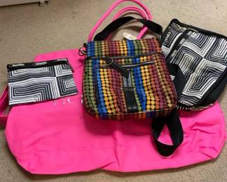 Franco Sarto Lesportsac And Victorias Secret Bags