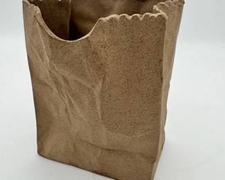 Vintage 1970s Paper Bag Base