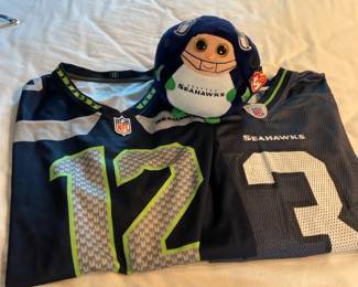Seattle Seahawks Jerseys And Plushie