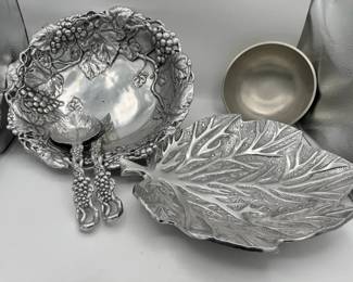 Pewter Platters Serveware