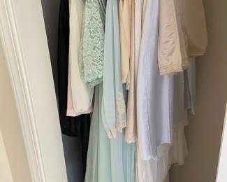 Vintage Nightgowns Robes With Some Slips SM