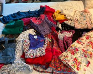 Vintage Girls 6x Clothing