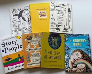 Brian Andreas Books with Other Poetry Collections