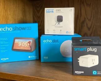 Echo Show Blink Mini Echo Dot And Smart Plug