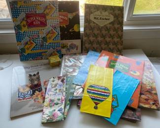Decorative Gift Wrap Books with Bags and Boxes
