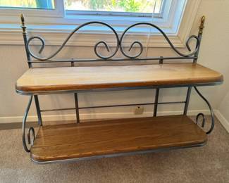 Oak Wall Shelving