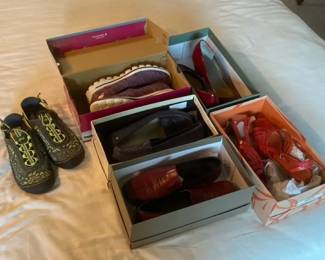 Womens Shoes including JBU Adventure Ones Leather Via Spiga Sandals and Cole Haan Loafers