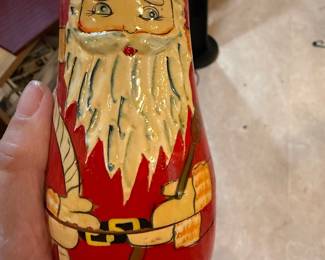 Enesco Santa Stacking