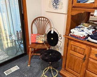 same fun and funky chair with the oak chair