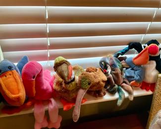 Assortment of beanie babies