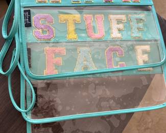 Clear vinyl bags for Hair, Stuff and Face
