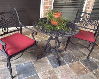 Outdoor bistro set