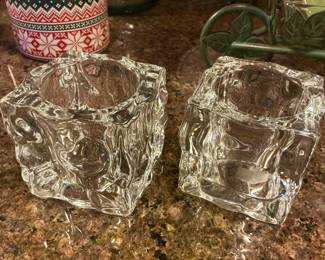 Crystal Candle Holders