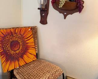 Woven chairs (4)