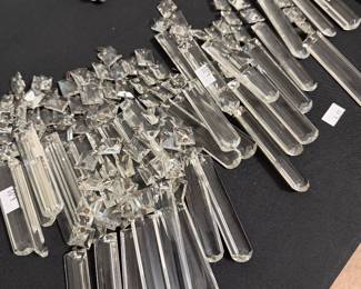 Chandelier crystals $6 each