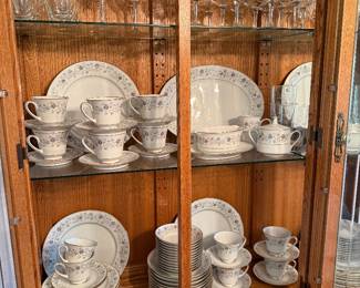 Dining Room: Noritake “Longwood” dinnerware