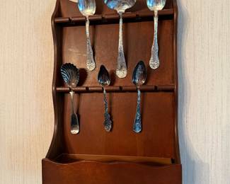Dining Room: spoon collection