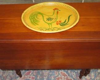 Vintage Swing Leg Drop Leaf Table
