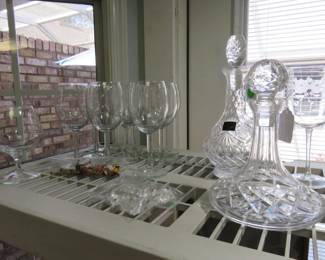 Crystal Decanters/Wine Glasses