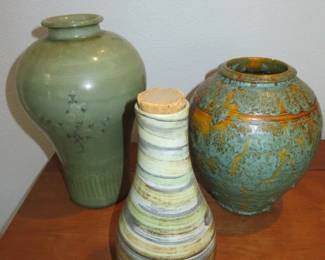 Art Studio Pottery Vases/Vessels