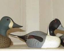 Hand-Carved & Painted Duck Decoys