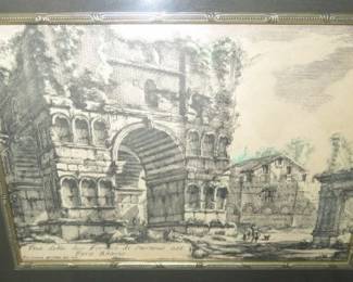 Arch of Janus by Giovanni Battista Piranesi