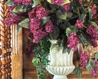 Decorative "floral arrangement" in Classical Urn Vase