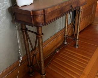Hallway Table with turned legs