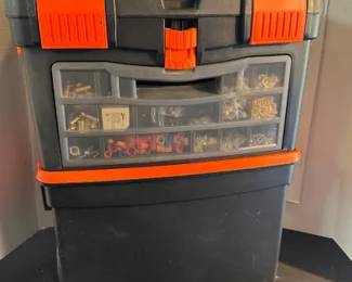 tools lot w rolling cart