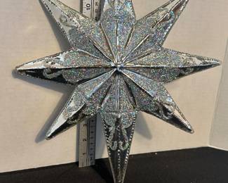 vintage glass Tree topper