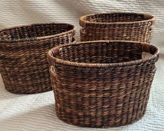Pottery Barn Baskets- trash can?
