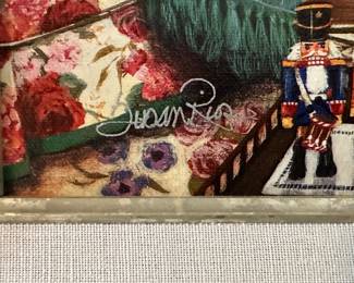 Signed and CERT OF AUTHENTICITY Art Thomas Kinkade painting Susan Rios