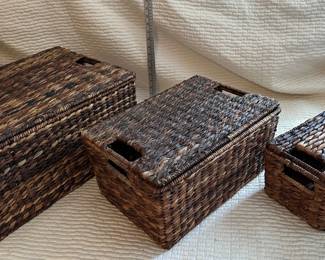 Pottery Barn Baskets