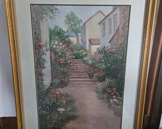 Signed lithograph