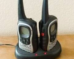 Uniden Two-Way Walkie Talkie Radios with Dual Charging Base – Pair
