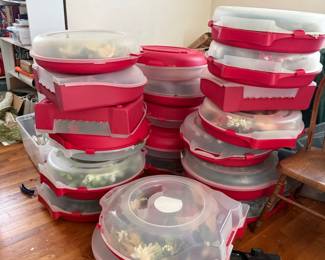 Sterilite Wreath Storage Containers