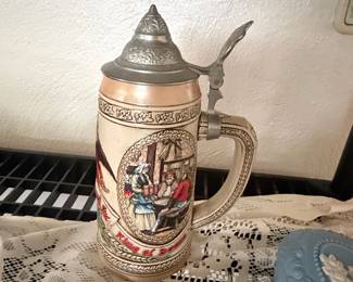 Anheuser-Busch Budweiser "King of Beers" Beer Stein
