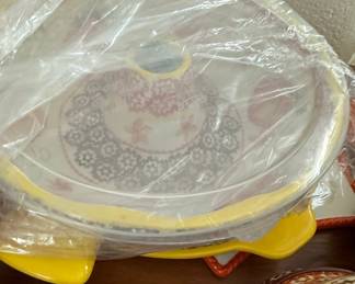 Temp-Tations Pumpkin Patch Oval Serving Platter