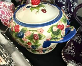 Certified International Berry Fruit Tureen