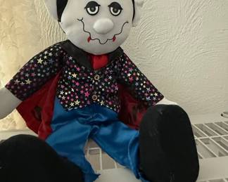 Vintage GUND Dracula Plush Doll