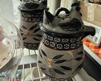 Temp-tations by Tara Chicken Canister Set