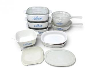 113 CorningWareBlueCornflowerCookwareBakingDisheswLids