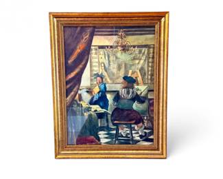 56 TheArtofPaintingAfterVermeerFramedPrintHeinhuis